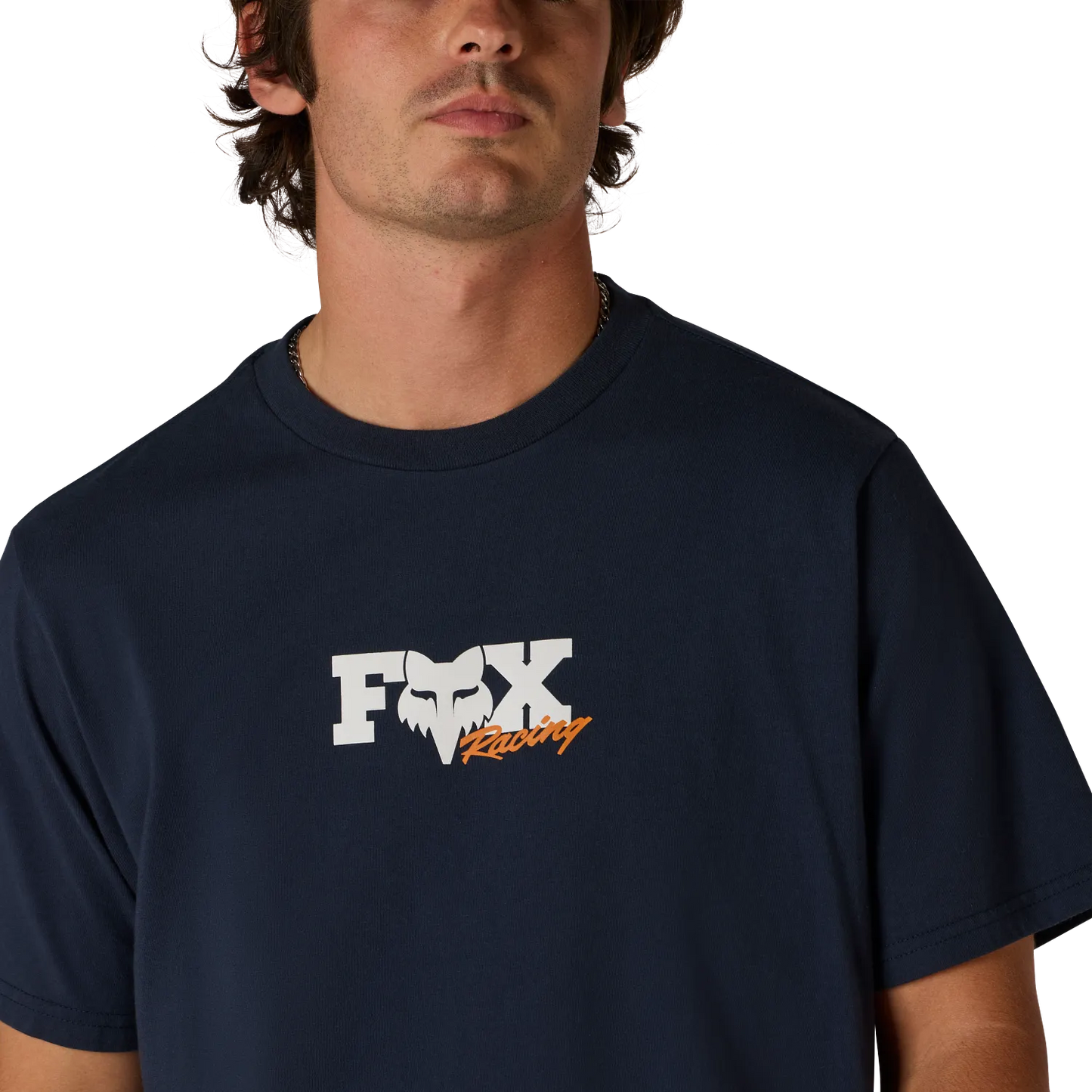 Tričko FOX CHECKER 195 ORIGINAL s krátkým rukávem Midnight Blue