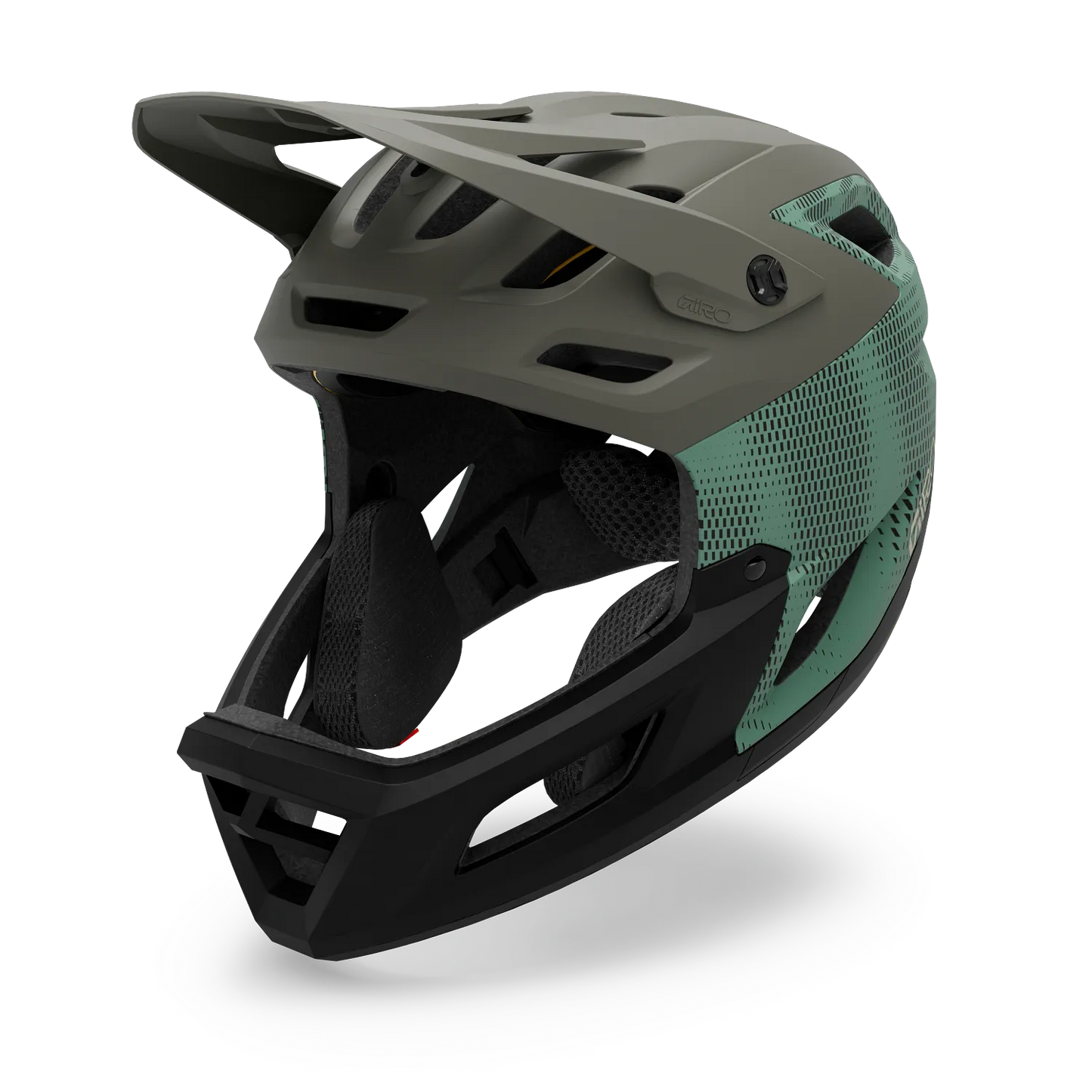 MTB Přilba GIRO COALITION MIPS SPHERICAL Černá/Zelená