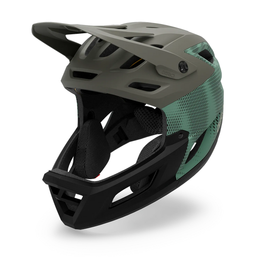 MTB Přilba GIRO COALITION MIPS SPHERICAL Černá/Zelená