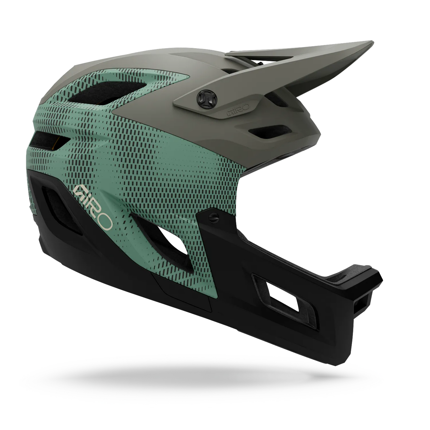 MTB Přilba GIRO COALITION MIPS SPHERICAL Černá/Zelená