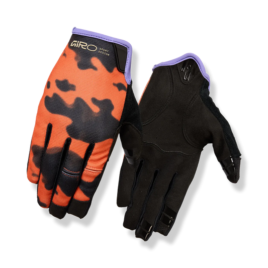 Rukavice GIRO DND Camo oranžové