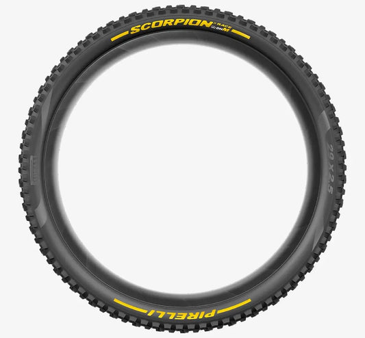 Pneumatika PIRELLI SCORPION RACE DH M 27.5x2.5 Tubeless Ready Soft Black/Yellow 3907200