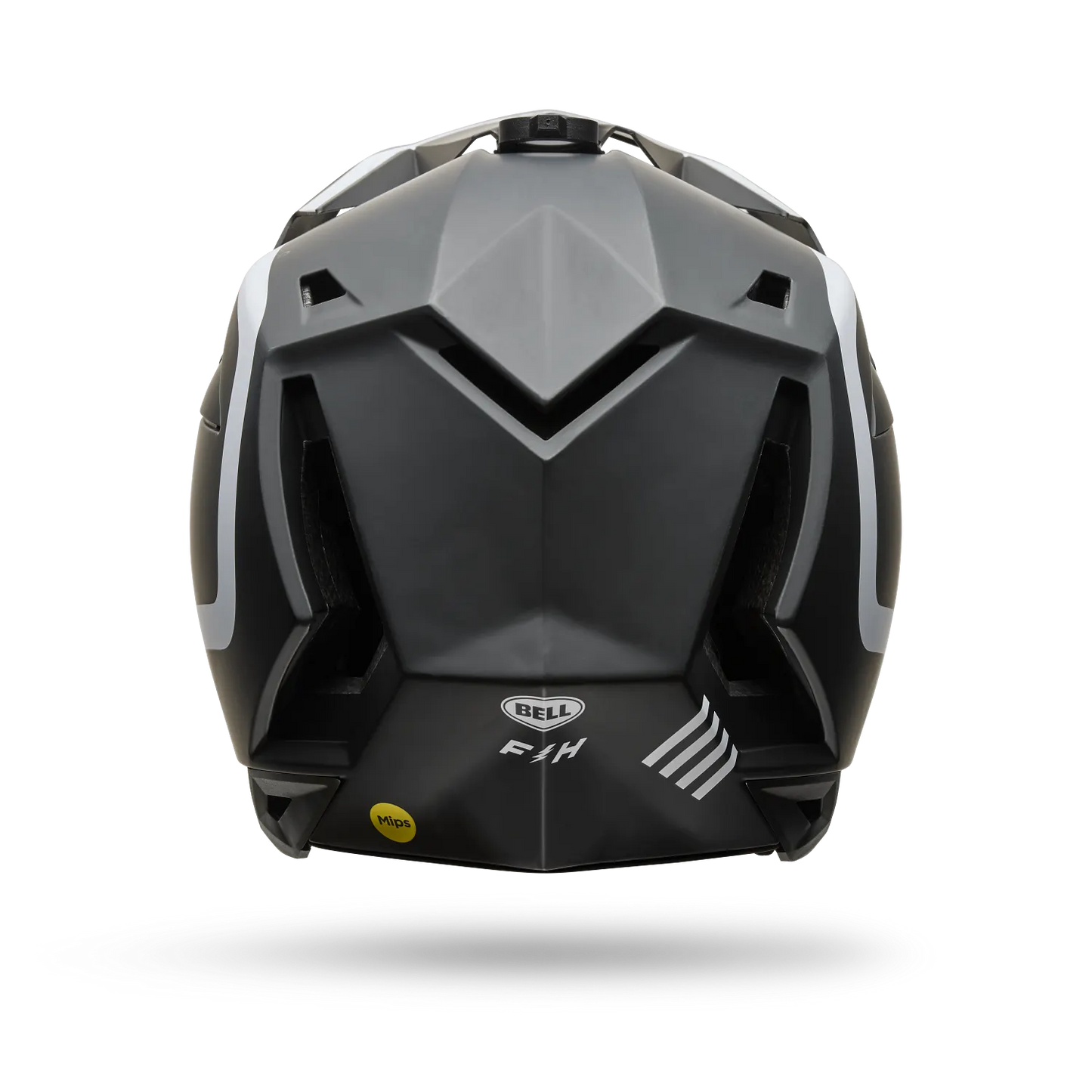 Helma na horské kolo BELL FULL-10 MIPS SPHERICAL FASTHOUSE Černá/Bílá