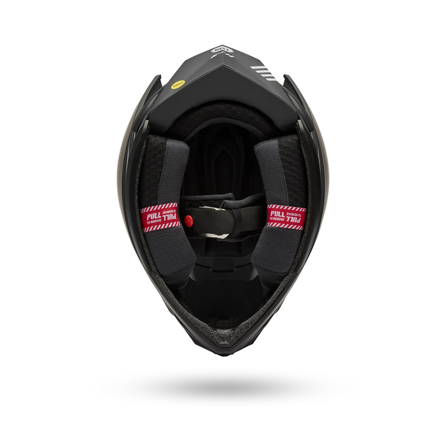 Helma na horské kolo BELL FULL-10 MIPS SPHERICAL FASTHOUSE Černá/Bílá