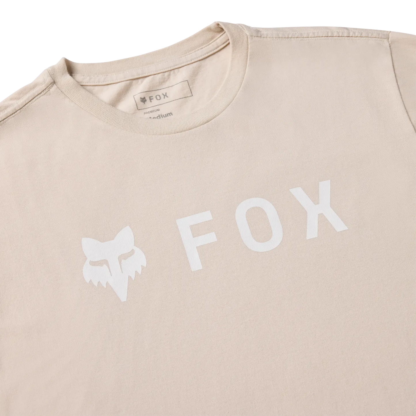T-Shirt FOX ABSOLUTE 195 ORIGINAL Short Sleeve Beige Chalk