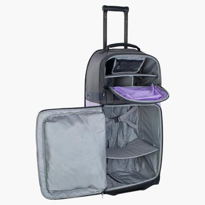 EVOC WORLD TRAVELLER 125 L Cestovní taška černá/fialová