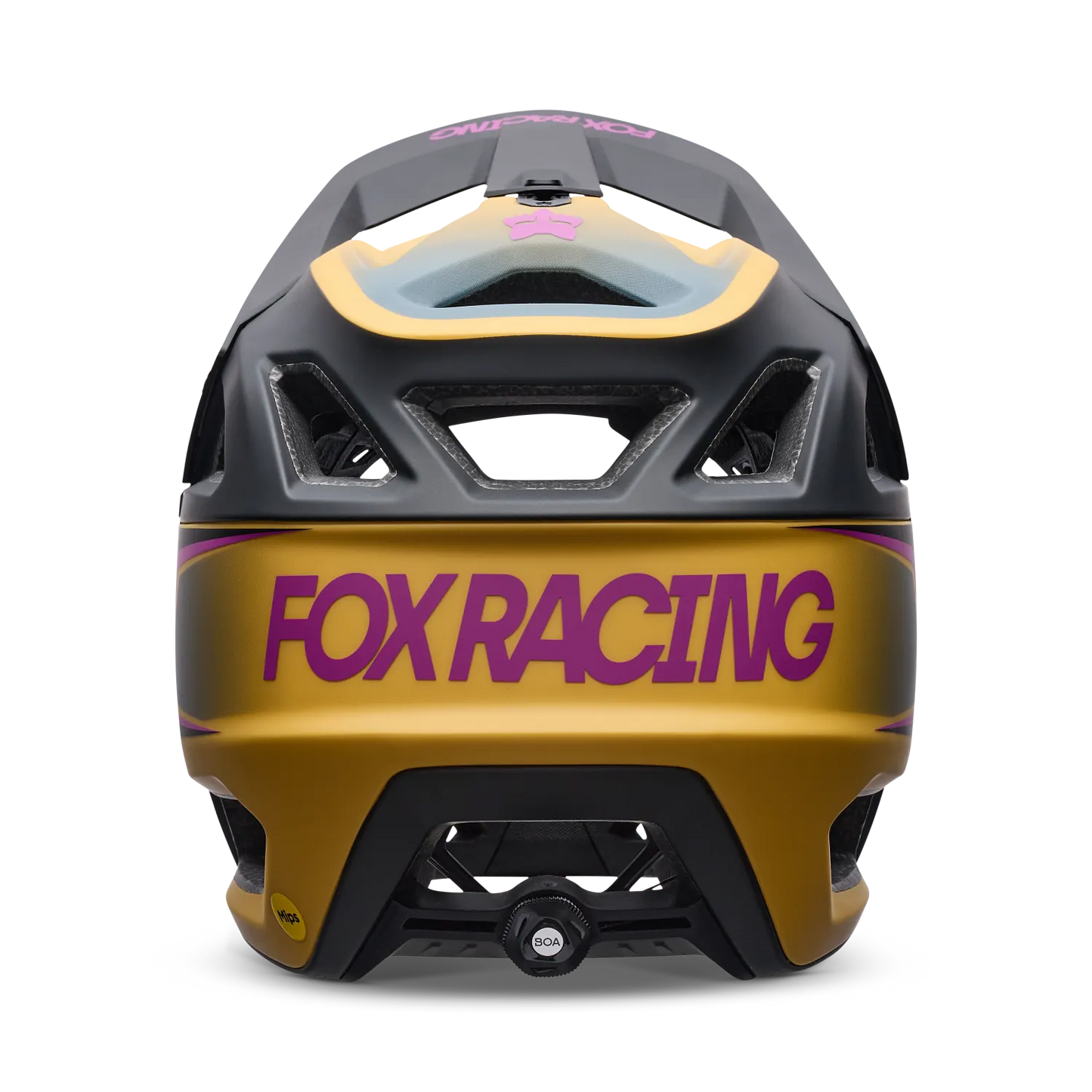 Přilba MTB FOX PROFRAME RS HEATSTACK žlutá