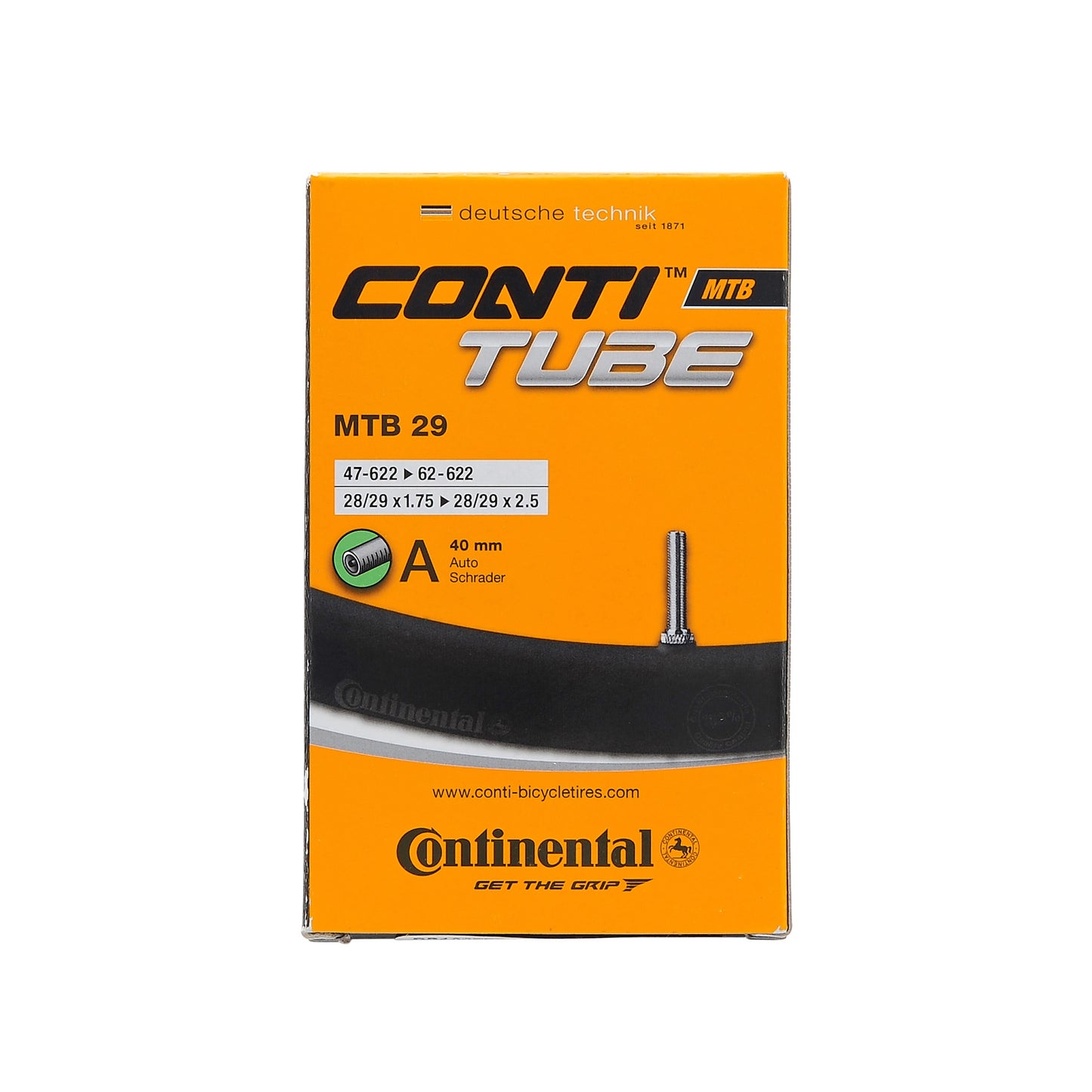 CONTINENTAL 29x1.75-2.5 Schrader 40mm vnitřní trubka