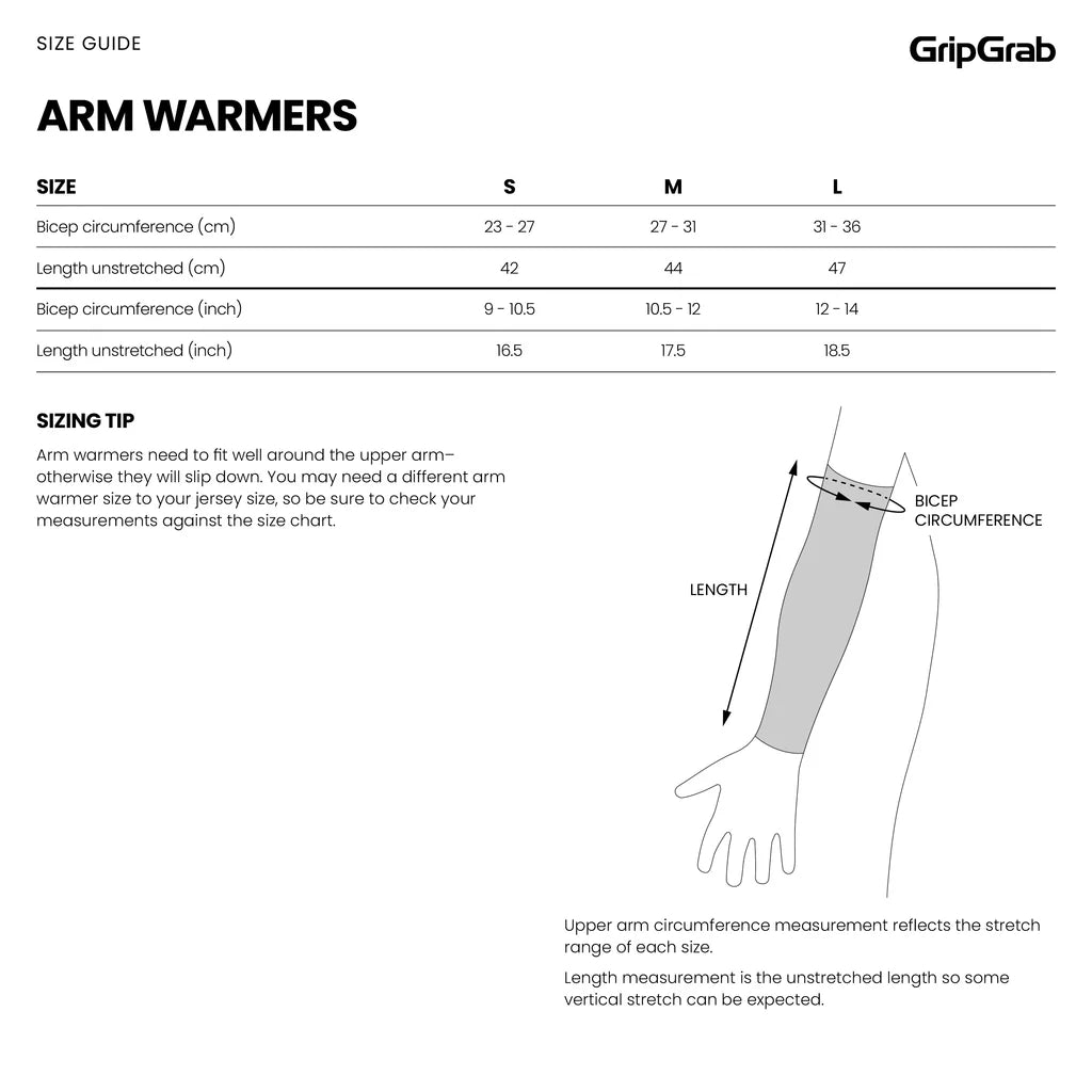 Rukávy GRIPGRAB UPF 50+ UV PROTECT White