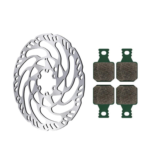 MAGURA MDR-C kotouč + 8.S MT eSTOP podložky se 6 otvory Stříbrná