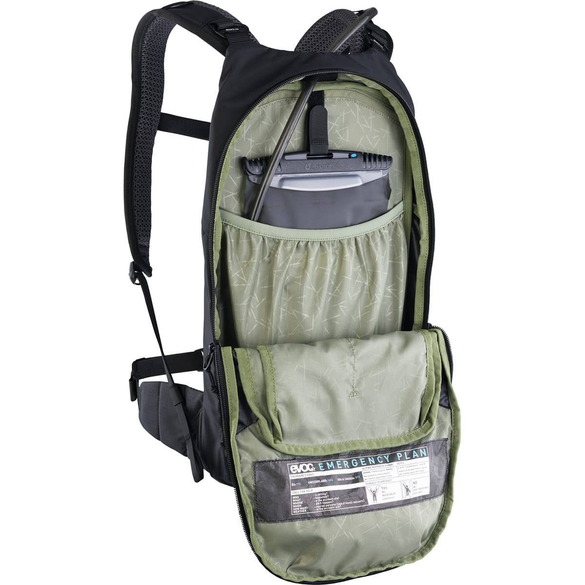 EVOC STAGE 6 L Backpack Black