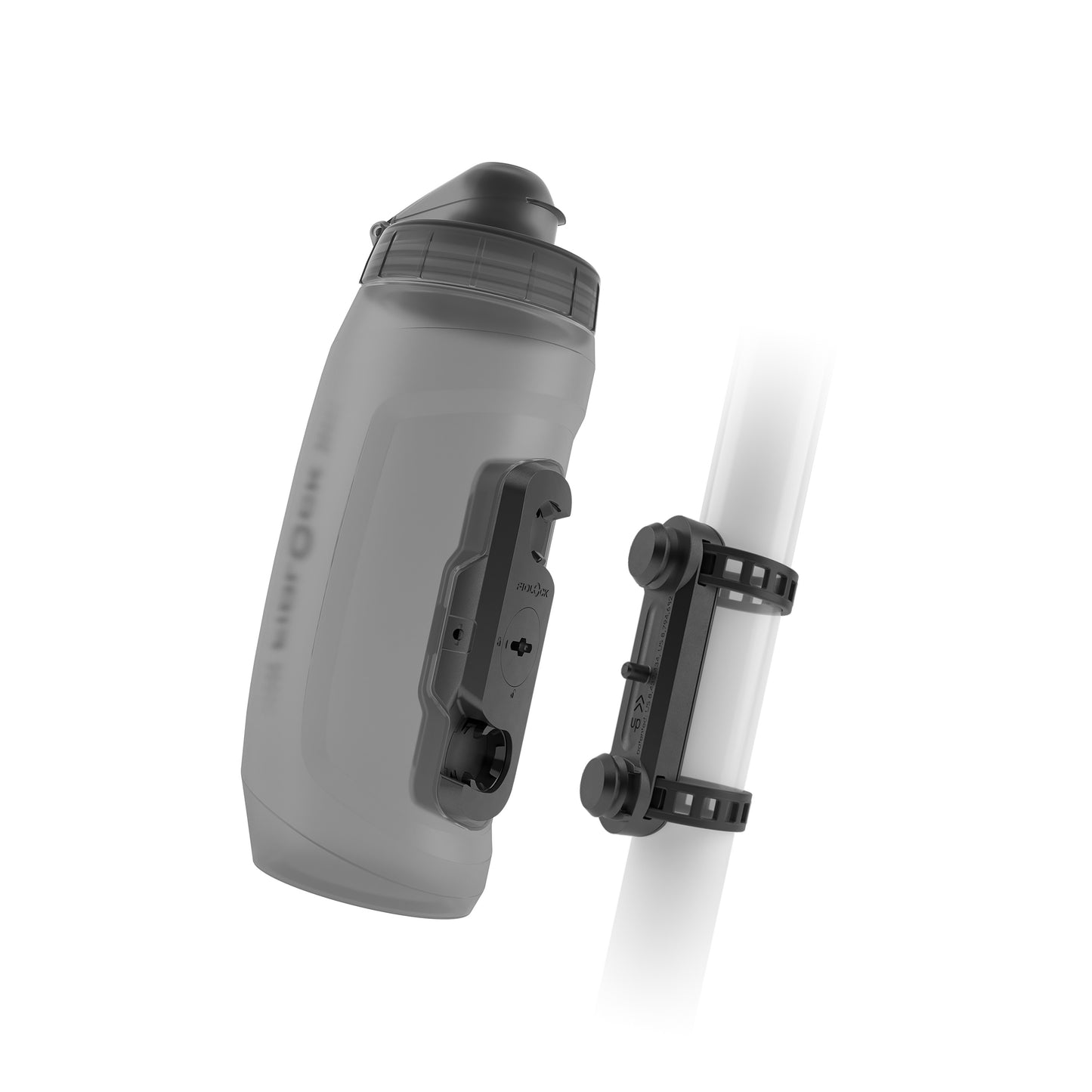 Sada láhve a klece na láhev FIDLOCK TWIST UNI BASE 590 ml Smoked