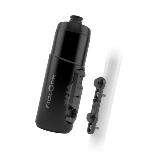 Sada láhve a košíku na láhev FIDLOCK TWIST BIKE BASE 600 ml černá