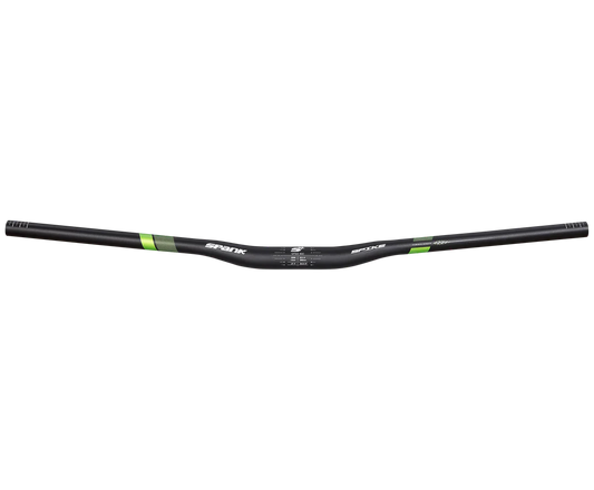 SPANK SPIKE 800 VIBROCORE Rise 15mm 31,8/800mm Černá / zelená řídítka