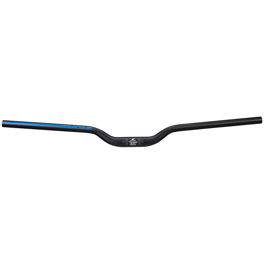 handlebar SPANK SPOON 800 Rise 40mm 800mm Black/Blue