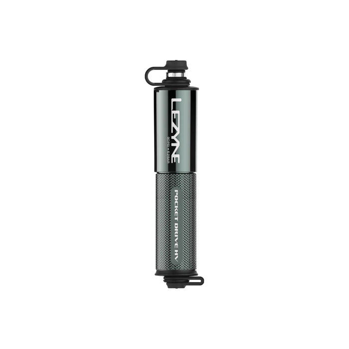 Ruční pumpa LEZYNE CNC POCKET DRIVE HV stříbrná