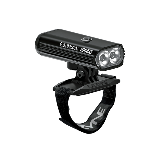 Přední světlo LEZYNE HELMET LITE DRIVE 1000XL černé