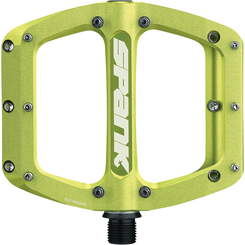 SPANK SPOON REBOOT M flat pedals Green