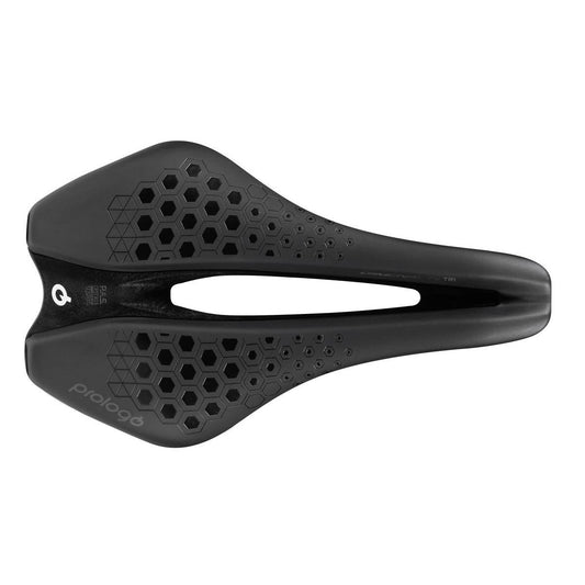 Sedlo PROLOGO DIMENSION TRI Šířka 143mm Kolejnice Nack Carbon Black