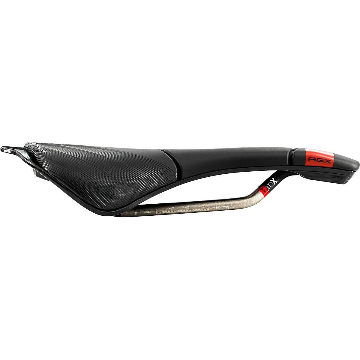 PROLOGO SCRATCH M5 AGX sedlo Tirox kolejnice šířka 140mm černá