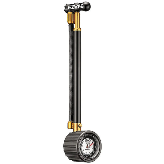 Vysokotlaké čerpadlo LEZYNE SHOCK DRIVE pro odpružení černé barvy