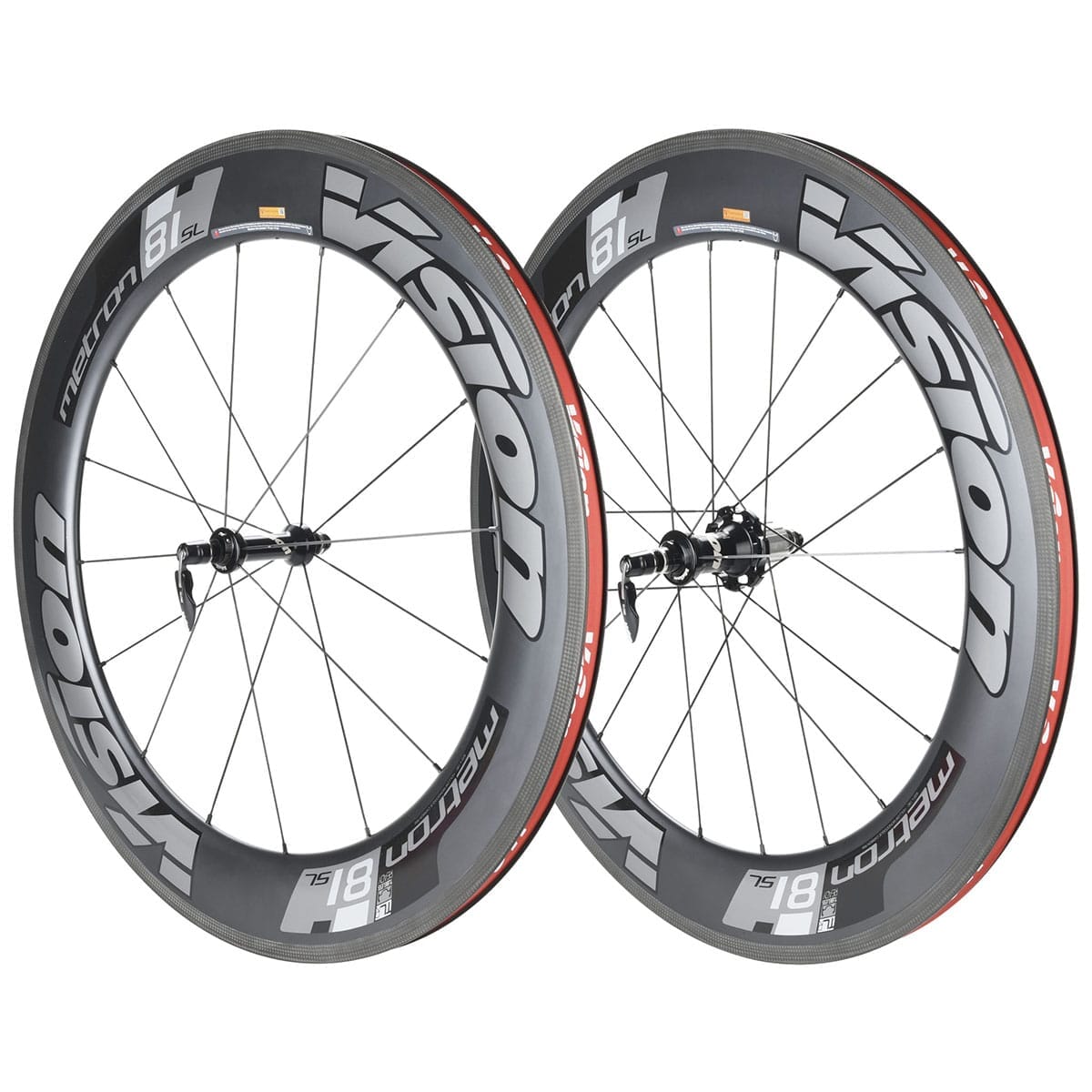 Pár kol VISION METRON 81 SL s pneumatikami
