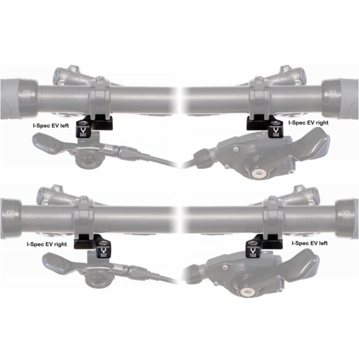 BIKE YOKE Triggy Shimano i-Spec EV Adaptér pro pravostranný pohon #BY-SPECEVR
