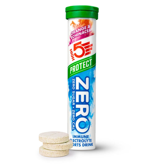 High5 ZERO PROTECT Elektrolytová hydratace (20 tablet) Pomeranč a echinacea