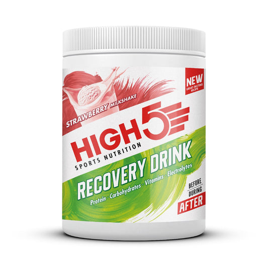High5 RECOVERY DRINK (450g) Jahodový mléčný koktejl
