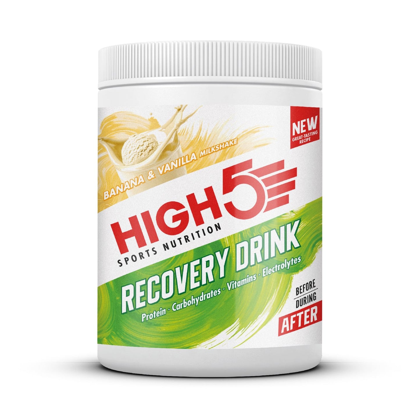 High5 RECOVERY DRINK (450g) Banánový vanilkový koktejl