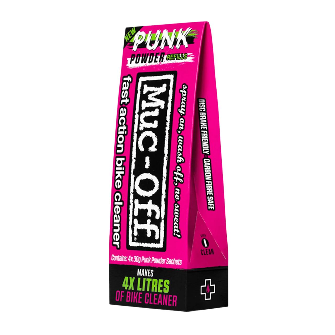 MUC-OFF PUNK POWDER rozpouštěcí čisticí prášek (4 tyčinky)