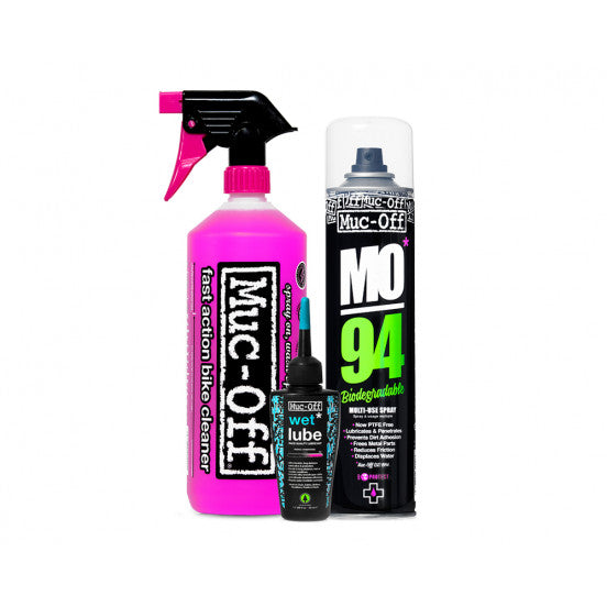 Sada pro mokrou údržbu MUC-OFF CLEAN-PROTECT-LUBE