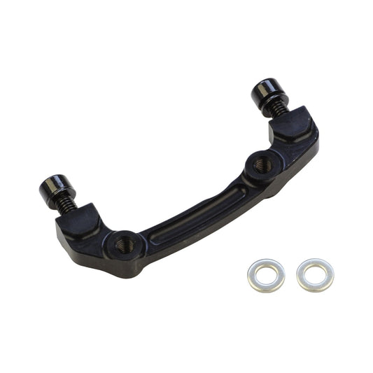 Front / Rear Caliper Adapter PM / IS HOPE (Front 180mm / Rear 160mm) #HBMF Black