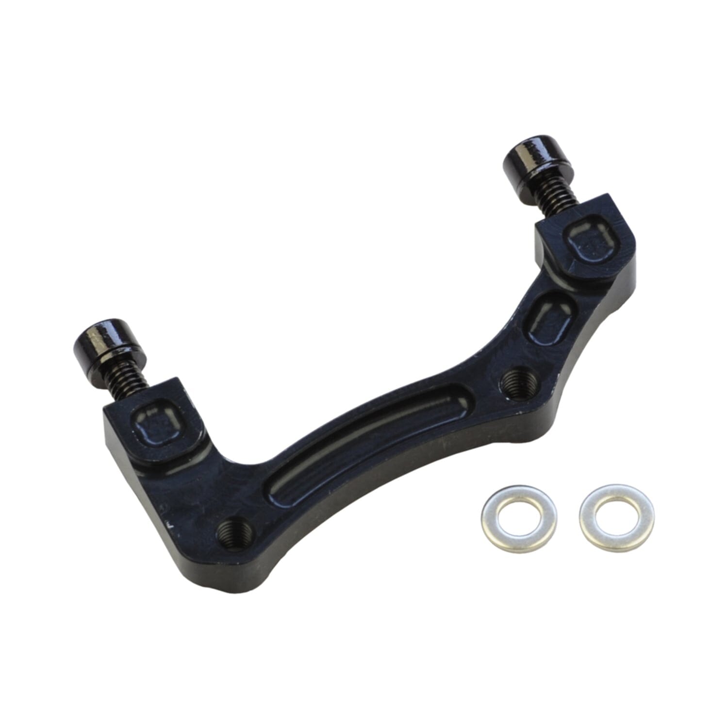 Caliper Adapter Front / Rear PM / IS HOPE (Front 203mm / Rear 183 mm) #HBMB Black