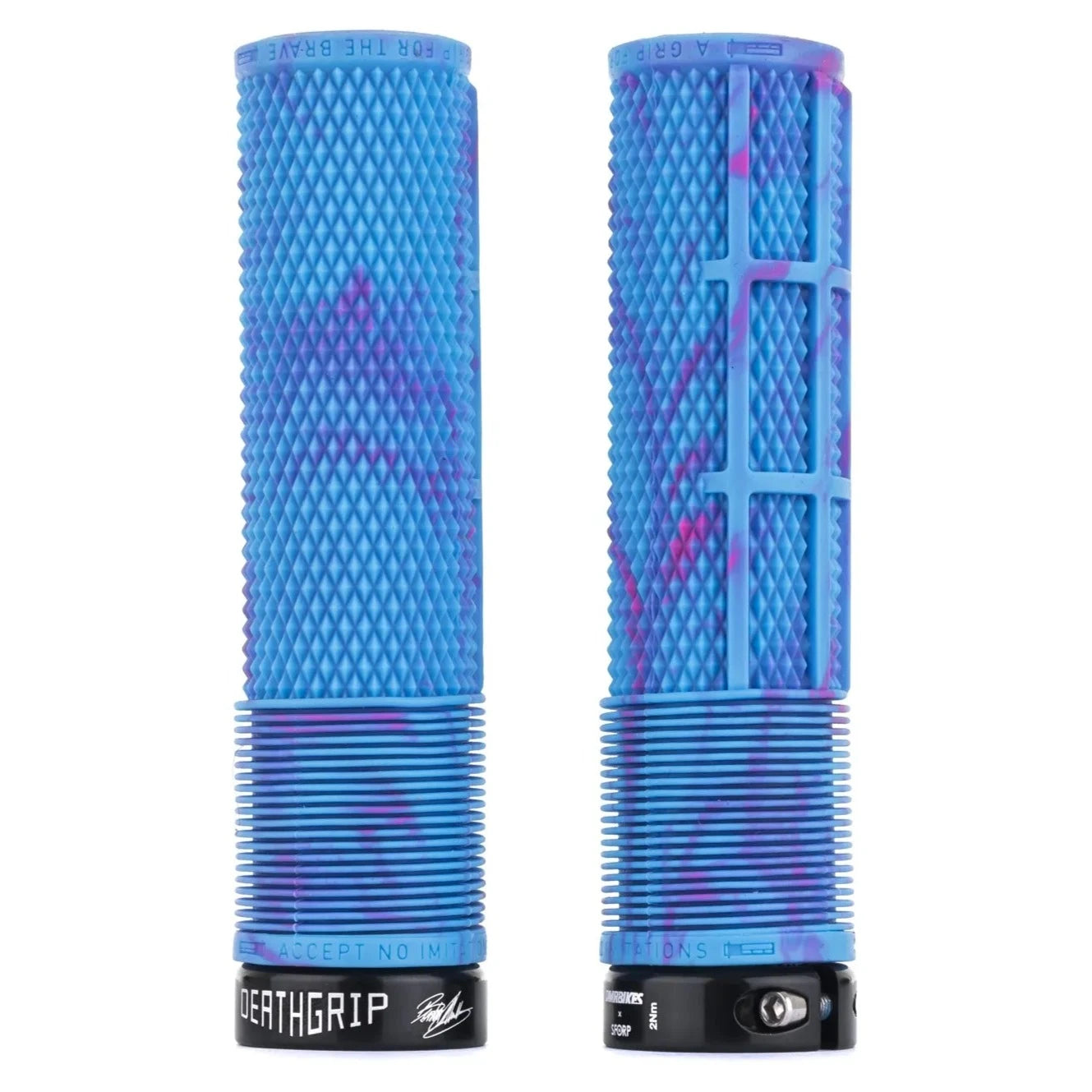Gripy DMR DEATHGRIP Large Lock-on Blue/Camo