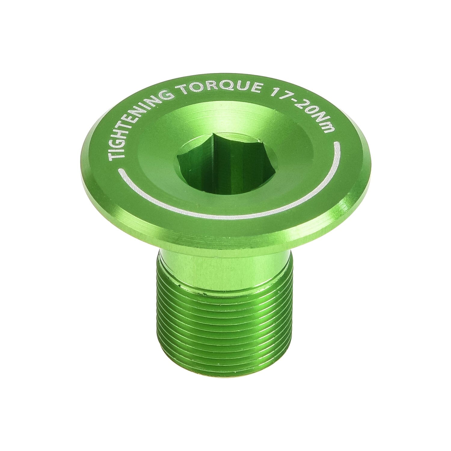 Screw HOPE crankset cap Green