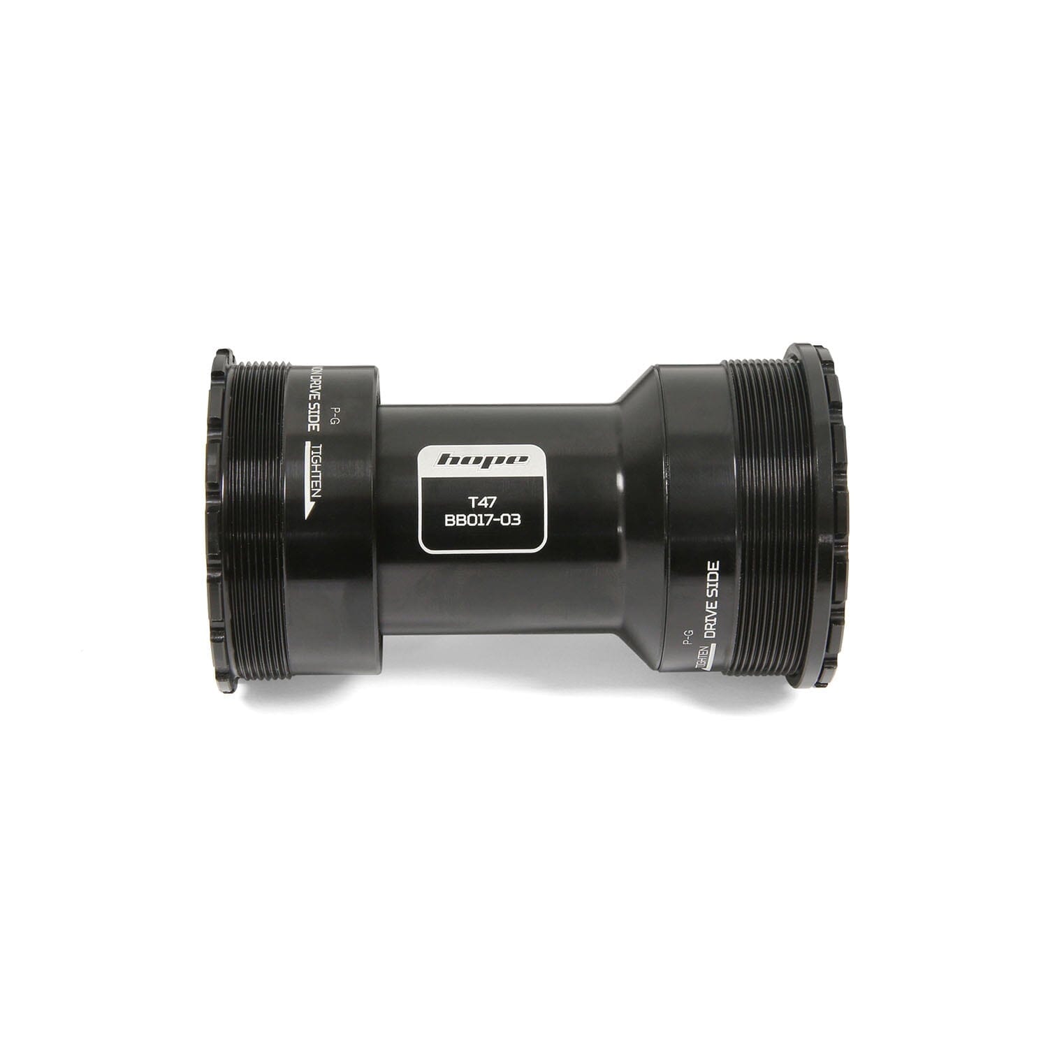 HOPE T47 86/92 mm kliková sada 30 mm osa #BBT478630SSN Black