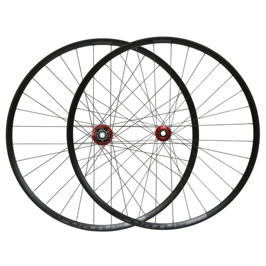 Pair of HOPE FORTUS 26 W 29" PRO 5 Wheels 15X110mm/12x148mm Boost Red