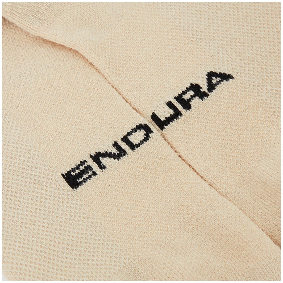 ENDURA COOLMAX STRIPE 2 páry bronzové/červené ponožky