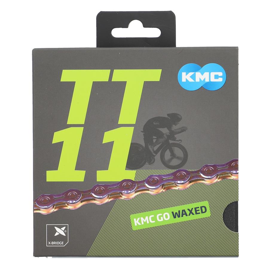 11V řetěz KMC TT11 Waxed Chrome