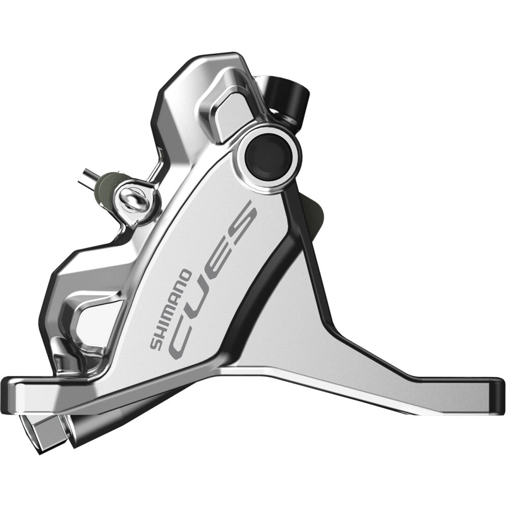 Etrier de Frein Arrière Hydraulique SHIMANO CUES BR-U6030 Flat Mount- Édition Polish Silver