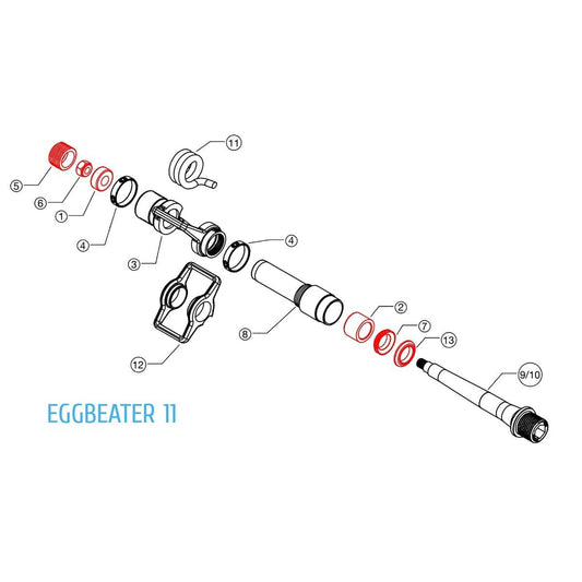 Sada pro obnovu pedálů CRANKBROTHERS EGGBEATER / CANDY 11 #16229
