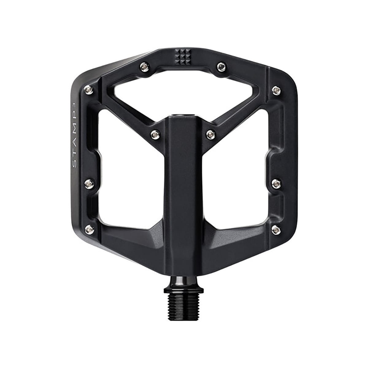 CRANKBROTHERS STAMP 3 široké ploché pedály černé