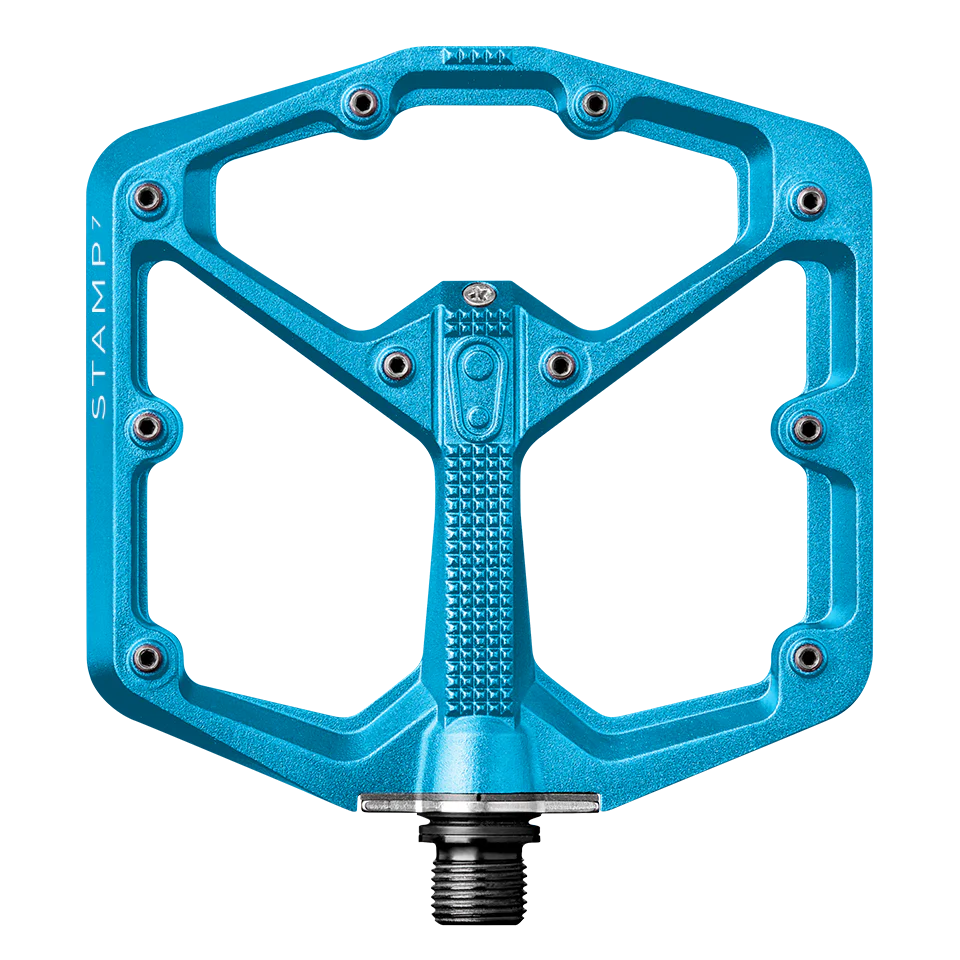 Ploché pedály CRANKBROTHERS STAMP 7 Large Blue