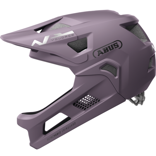 MTB helma ABUS YOUDROP FF Junior Salt Violet