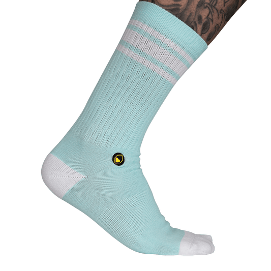 BURGTEC EVERYDAY CREW Sky Blue Socks