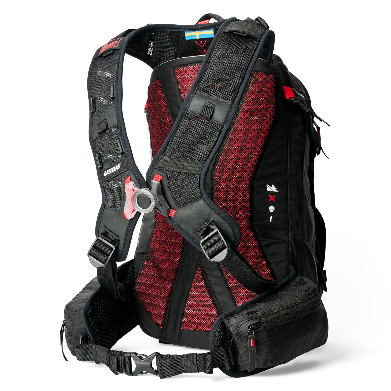USWE ZIPPERED DAYPACK 25L Batoh černý