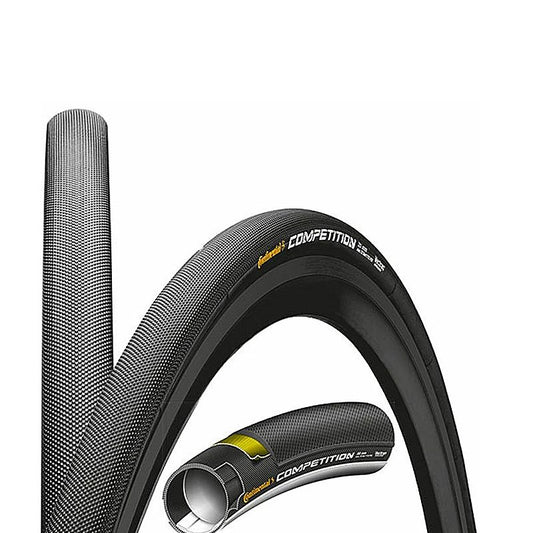 CONTINENTAL COMPETITION TT 700x25c tubular hose Black