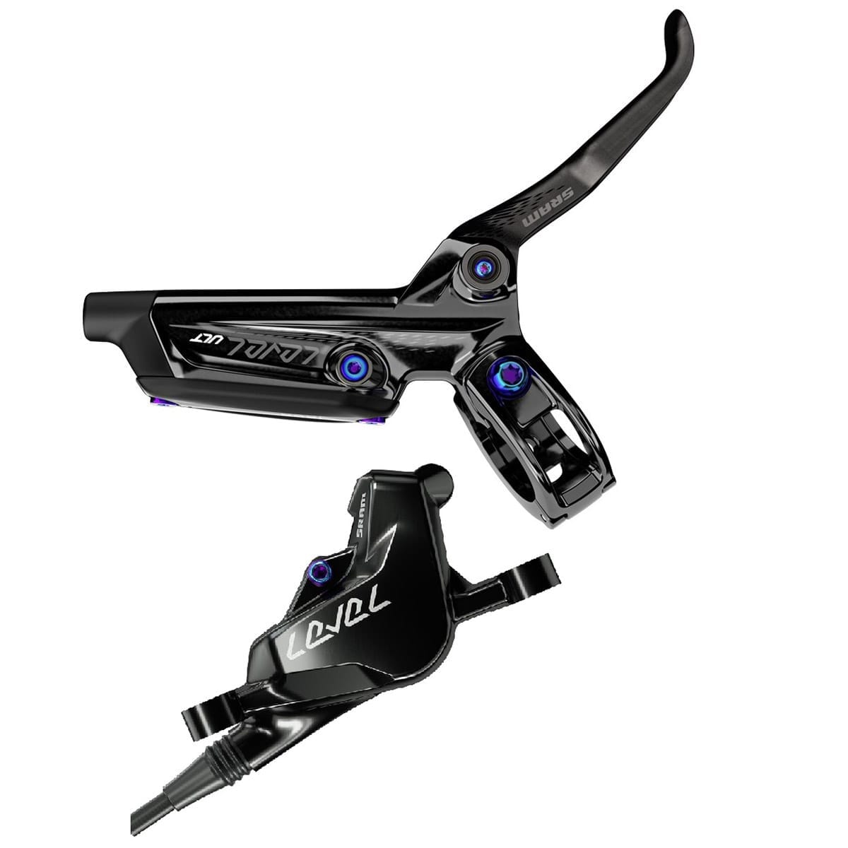 Pár brzd SRAM LEVEL ULTIMATE Black/Rainbow