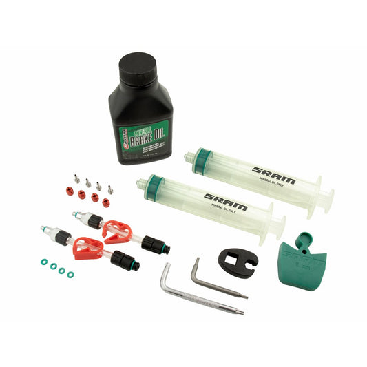 Standardní vypouštěcí sada pro brzdy SRAM DOT 5.1 s olejem Maxima 120 ml